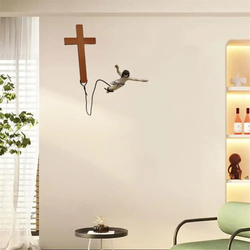 Jesus Bungee WallCross Decoration Home Office Chur 2