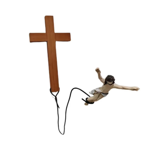 Jesus Bungee WallCross Decoration Home Office Chur