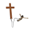 Jesus Bungee WallCross Decoration Home Office Chur 2