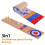 3 in 1 Table Shuffleboard Game Curling Bowling Top 7