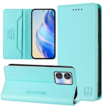 (Mint Green) Magnetic Leather Case For Oukitel C35