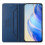 (Dark Blue) Magnetic Leather Case For Oukitel C35 3