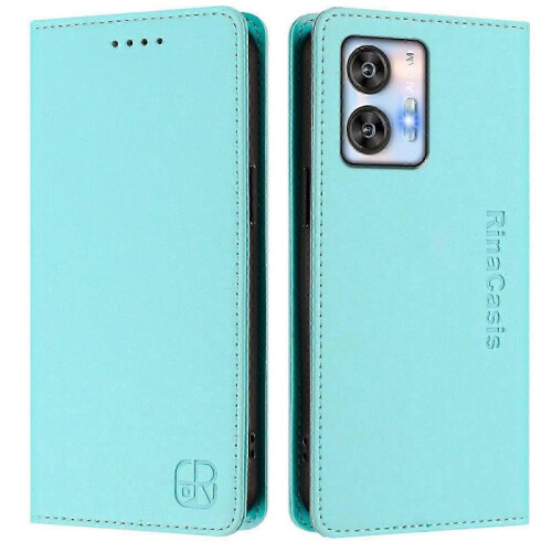 (Mint Green) Magnetic Leather Case For Oukitel C35 1