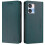 (Dark Green) Magnetic Leather Case For Oukitel C35 2
