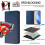 (Dark Blue) Magnetic Leather Case For Oukitel C35 5