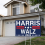 2024 Waltz Yard Sign Election for Democracy Kamala 6