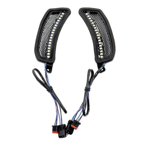 Accessory LED Fairing Vent Lights for Softail Low 1