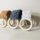 3PCS Macrame Kitchen Towel Holder Knit Hanging Rin 4