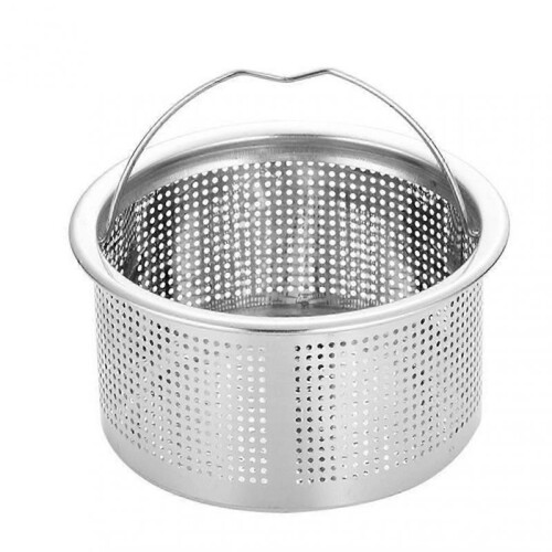 3-inch 304 Stainless Steel Sink Strainer with Handle And Deep Basket