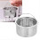 3-inch 304 Stainless Steel Sink Strainer with Handle And Deep Basket 5