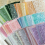 156 Sheets Textured Scrapbook Paper, 6 Pack Decora 4