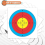 Archery Target Paper Bow and for Backyard Hunting, 4
