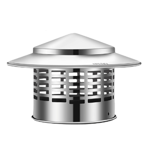 Round Chimney Cap Stainless Steel Tapered Top with