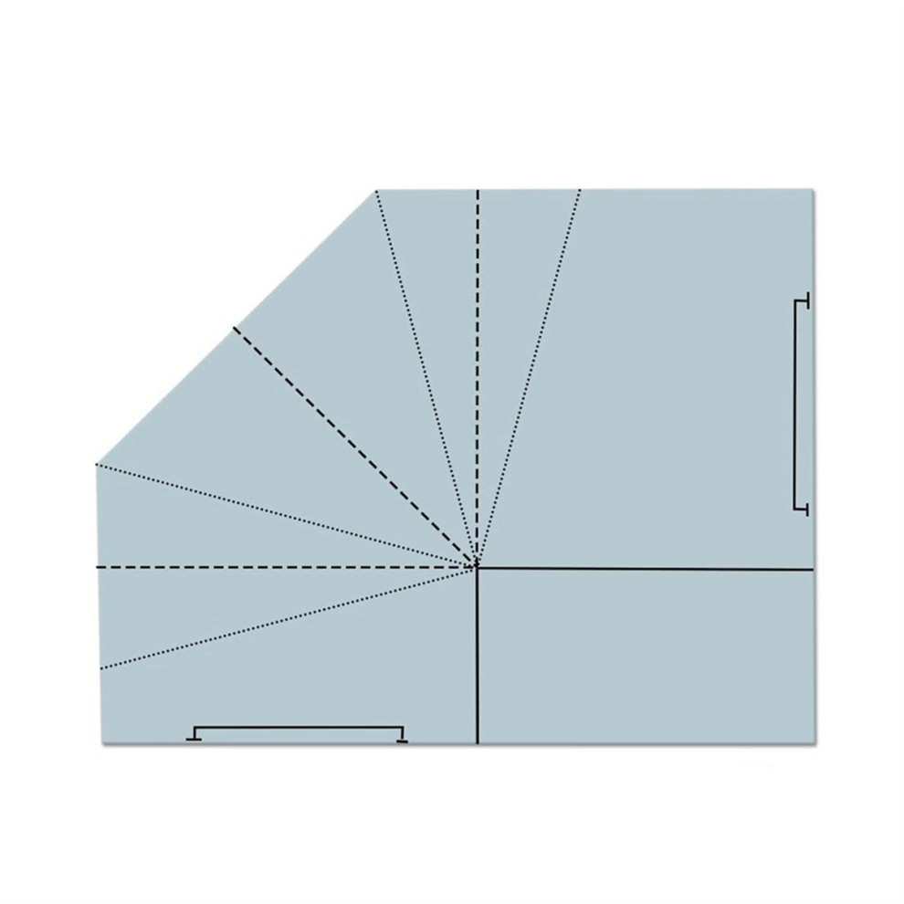 Diy Fabric Foldable Food Basket Sewing Template,Ha 4852824403057