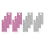 40PCS Blank Unfinished Glitter Acrylic Nameplate D 1