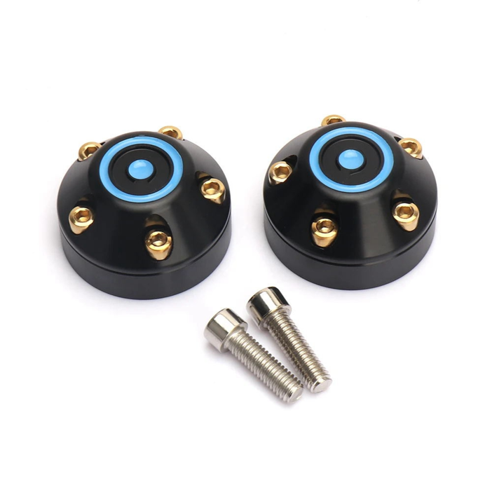 Handlebar Grips Slider Cap Plug Bar End Kit For 1 4852824401619