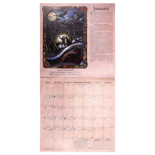 Witches Calendar Articles Decor Home 2025 Calenda 2