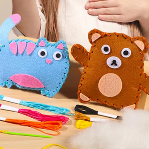 Kids Sewing Kit Doll for Kid Making Supplies Learn 1