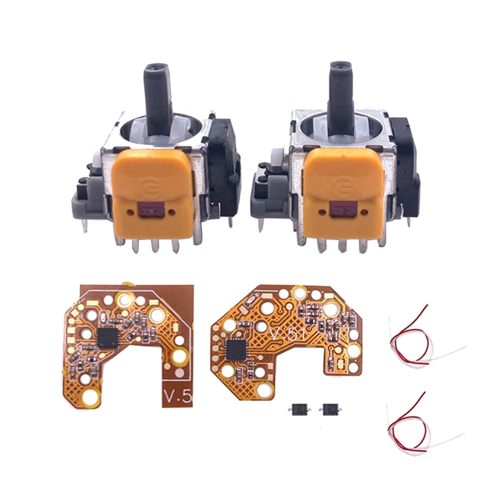 2Pcs Hall Joystick+Calibration Board For Gamepad E 4852824406836