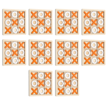 Children'S XO Tic--Toe Exercise Logical Thinking B