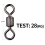Fishing Swivel Connector Solid Ring Rolling Rotato 3