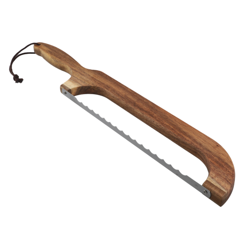 Bread Knife, Wooden Bow Knife for Homemade Bread,1 2