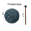 Rain Drum for Outside, Steel Tongue 6 Notes 3 Inch 3