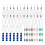 30PCS Glue Applicators Bottles,with Blunt Needle T 1