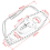 Motorcycle Fuel Tank Cover Panel Pad Strap Bra Bag 3