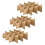Wine Boxes for Moving Glass Divider Kits Cardboard Dividers Khaki Separation 18pcs 5