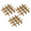 Wine Boxes for Moving Glass Divider Kits Cardboard Dividers Khaki Separation 18pcs 4