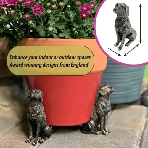 Mini , Cute Animal Shaped Pots Feet Figurines Orna 1