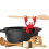 Red Crab Silicone Spoon Holder Steam Release Devic 5