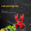 Red Crab Silicone Spoon Holder Steam Release Devic 4