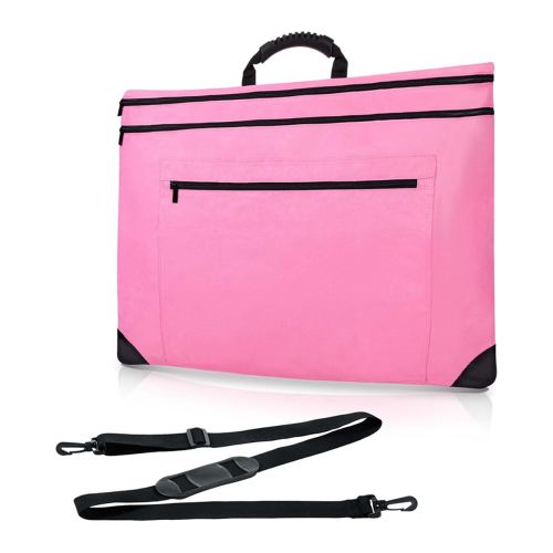 Art Briefcase Waterproof Carrying Case with Sturd