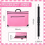 Art Briefcase Waterproof Carrying Case with Sturd 4