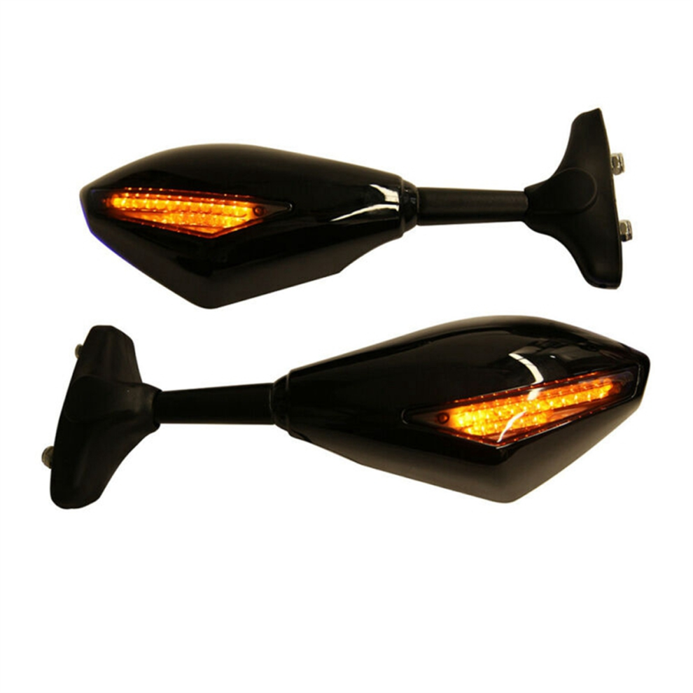 1Pair Led Rearview Mirror With For Yzf R1 R6 Light 4852824432361