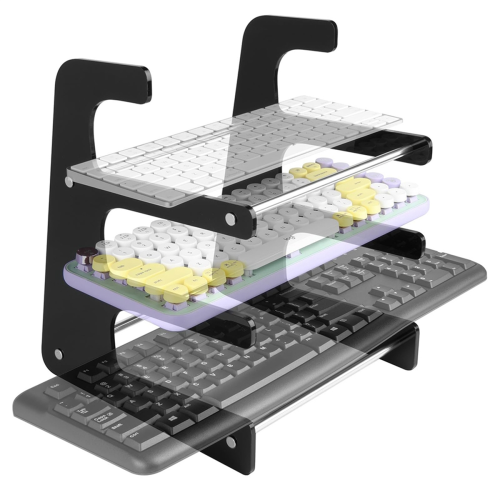 3-Tier Mechanical Keyboard Holder Display Stand Sh 2