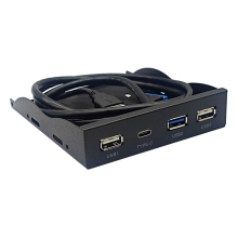 USB3.2 GEN1 TYPE-C Floppy Drive Panel 3.5-Inch HUB