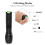 Xml-t6 Ultra Powerful Led Flashlight Torch And 5 Modes Including Flash, Zooms And Range Of 500m 3