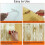Wood Graining Tool Set, 6Pcs 7Inch Grain Roller Ru 7