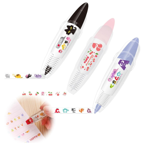 DIY Cute Animals Type Decorative Pen, Lace Decorat 2