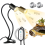 Reptile Heat Lamp, Double-Head Lamp with Clamp,Rep 4