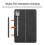 Compatible for Lenovo Idea Tab Pro / Xiaoxin Pad Pro 12.7 (2025) Leather Case + Touchpad Bluetooth-compatible Keyboard with Backl 3