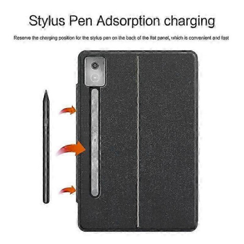 Compatible for Lenovo Idea Tab Pro / Xiaoxin Pad Pro 12.7 (2025) Leather Case + Touchpad Bluetooth-compatible Keyboard with Backl 2