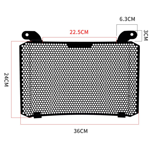 Radiator Cover Grille Guard Water Tank Cap Protec 2