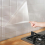60cmx10M Transparent Kitchen Oil-Proof Wall Sticke 9