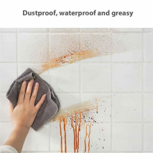 60cmx10M Transparent Kitchen Oil-Proof Wall Sticke