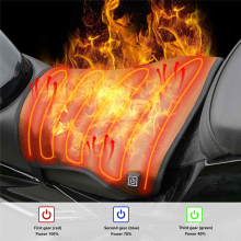 Heated Seat Cushion Electric Pad for , Snowmobile