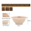 100Pcs Strong Disposable Paper Bowls,350Ml Sugarca 6